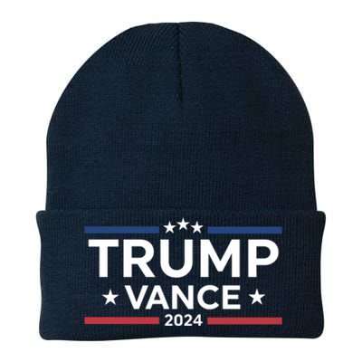 Trump Vance For President 2024 Campaign Us Election Knit Cap Winter Beanie