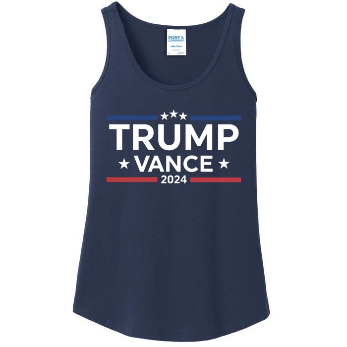 Trump Vance For President 2024 Campaign Us Election Ladies Essential Tank