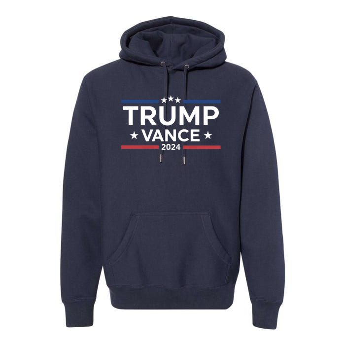 Trump Vance For President 2024 Campaign Us Election Premium Hoodie