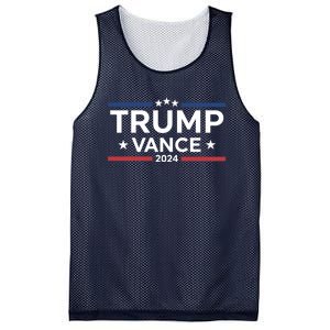 Trump Vance For President 2024 Campaign Us Election Mesh Reversible Basketball Jersey Tank