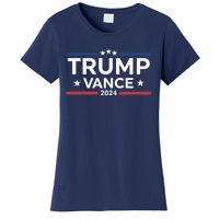 Trump Vance For President 2024 Campaign Us Election Women's T-Shirt