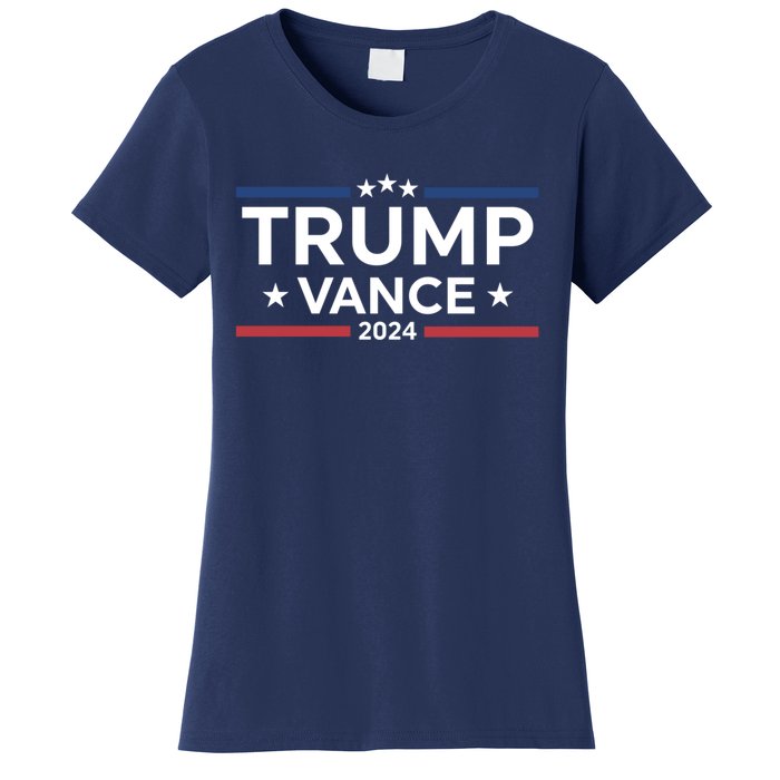 Trump Vance For President 2024 Campaign Us Election Women's T-Shirt