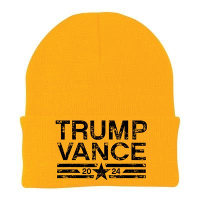 Trump Vance For President 2024 Campaign Us Election Knit Cap Winter Beanie