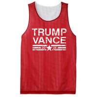 Trump Vance For President 2024 Campaign Us Election Mesh Reversible Basketball Jersey Tank