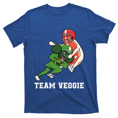 Team Veggie Football Vegetarian Plant Powered Gift T-Shirt