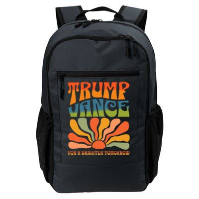 Trump Vance For A Brighter Tomorrow Trump Vance 2024 Daily Commute Backpack