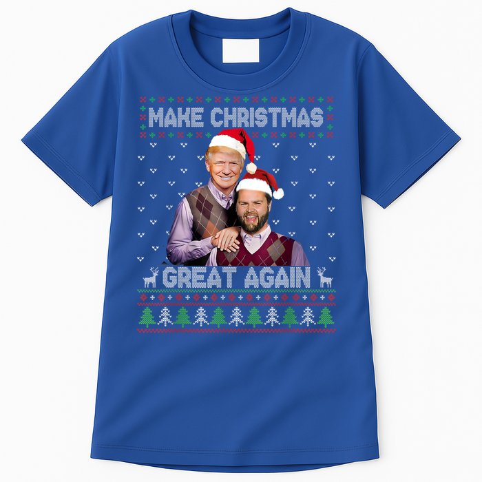 Trump Vance Funny Gift Brothers Make Christmas Great Again Santa Cute Gift Tall T-Shirt