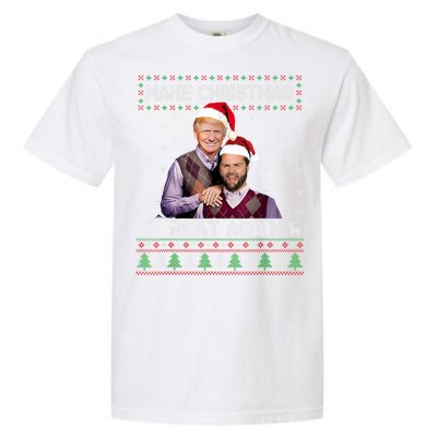 Trump Vance Funny Gift Brothers Make Christmas Great Again Santa Cute Gift Garment-Dyed Heavyweight T-Shirt