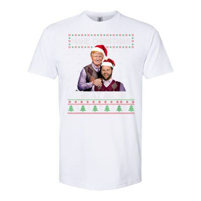 Trump Vance Funny Gift Brothers Make Christmas Great Again Santa Cute Gift Softstyle CVC T-Shirt