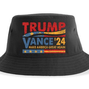 Trump Vance For President 2024 Campaign Us Election Sustainable Bucket Hat