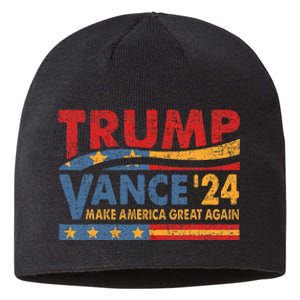 Trump Vance For President 2024 Campaign Us Election Sustainable Beanie