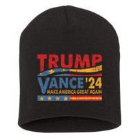 Trump Vance For President 2024 Campaign Us Election Short Acrylic Beanie