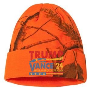 Trump Vance For President 2024 Campaign Us Election Kati Licensed 12" Camo Beanie