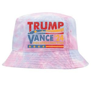 Trump Vance For President 2024 Campaign Us Election Tie-Dyed Bucket Hat