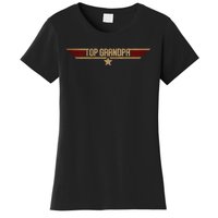 Top Vintage Grandpa Retro 80s FatherS Day Gift For Grandpa Women's T-Shirt