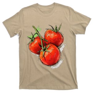 Tomato Vegetable Graphic Garden Tomato T-Shirt