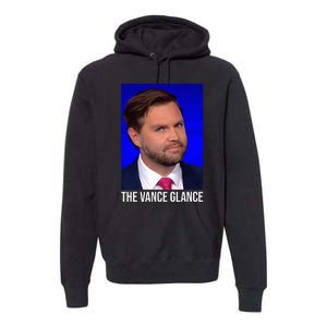 The Vance Glance Funny Jd Vance Premium Hoodie