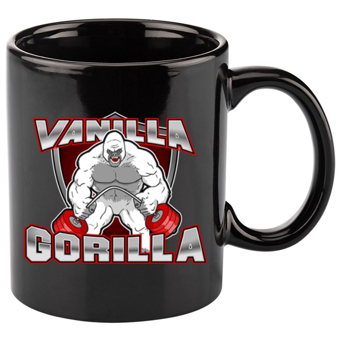The Vanilla Gorilla 11oz C Handle Ceramic Mug