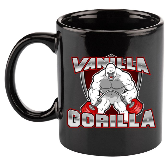 The Vanilla Gorilla 11oz C Handle Ceramic Mug
