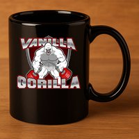 The Vanilla Gorilla 11oz C Handle Ceramic Mug