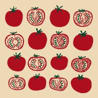 Tomato Vegetable Gardener Drawstring Bag