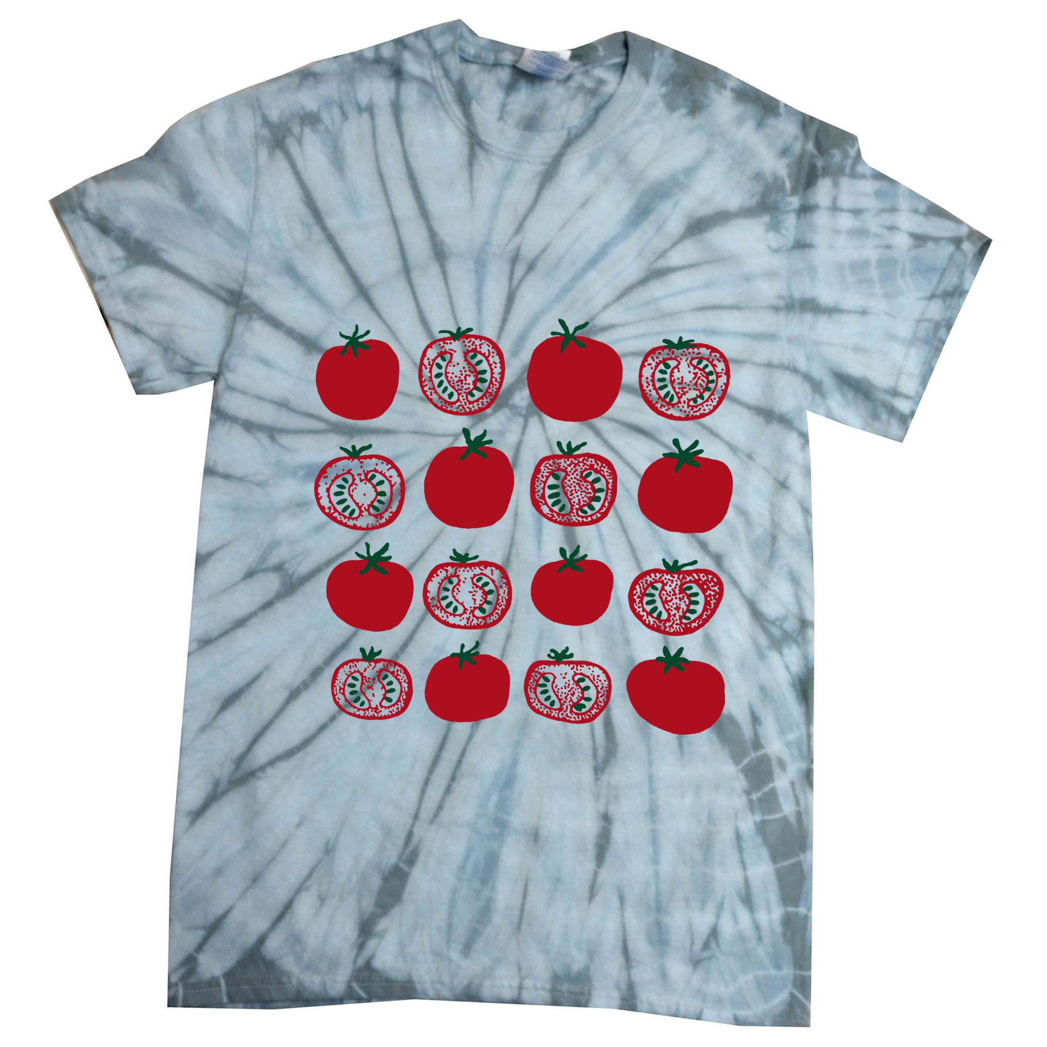 Tomato Vegetable Gardener Tie-Dye T-Shirt