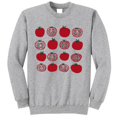 Tomato Vegetable Gardener Tall Sweatshirt