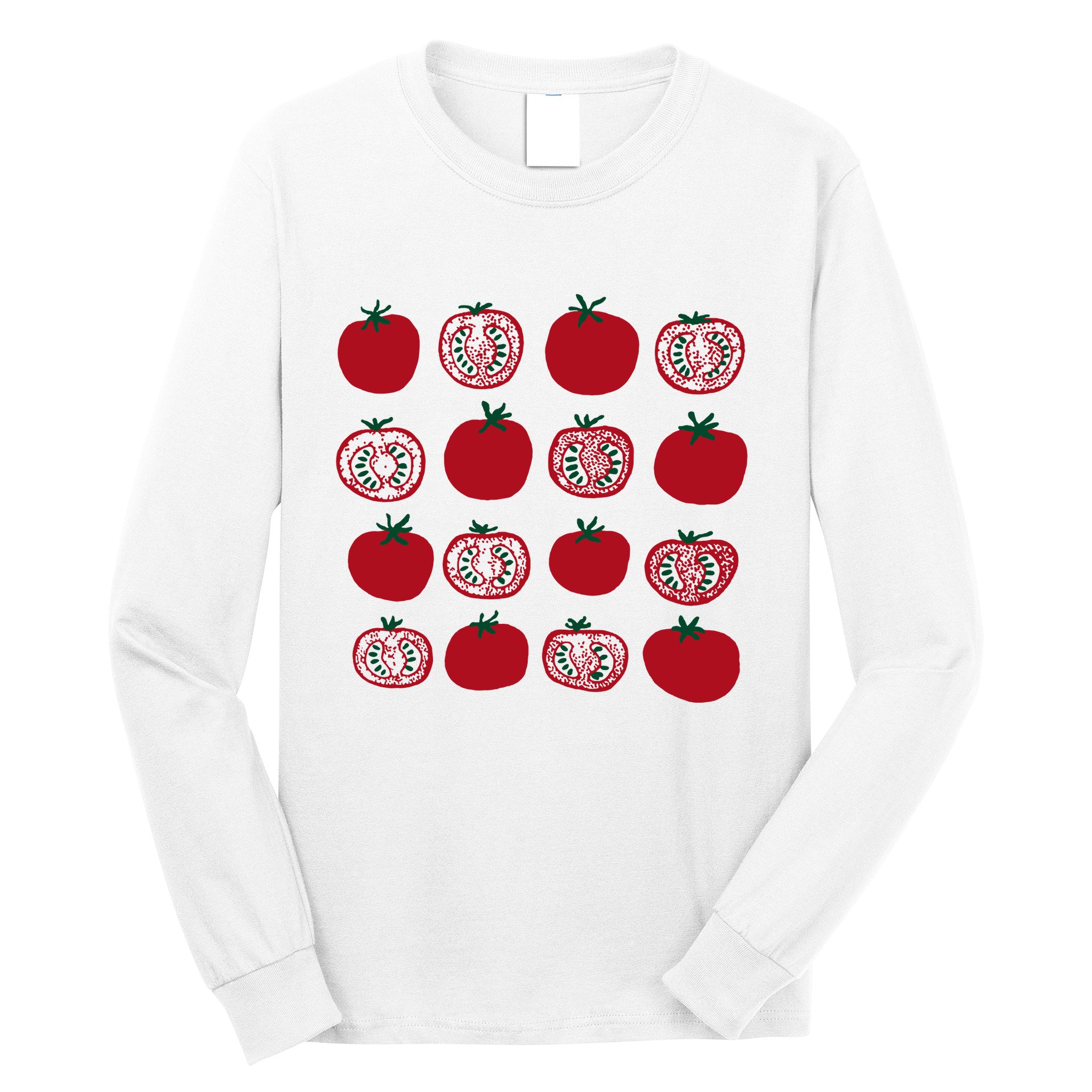 Tomato Vegetable Gardener Long Sleeve Shirt