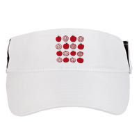 Tomato Vegetable Gardener Adult Drive Performance Visor