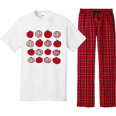 Tomato Vegetable Gardener Pajama Set