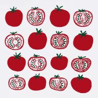 Tomato Vegetable Gardener Flat Bill Trucker Hat