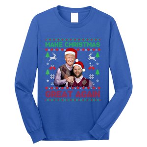 Trump Vance Gift Brothers Make Christmas Great Again Santa Gift Long Sleeve Shirt