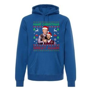 Trump Vance Gift Brothers Make Christmas Great Again Santa Gift Premium Hoodie