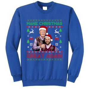 Trump Vance Gift Brothers Make Christmas Great Again Santa Gift Tall Sweatshirt