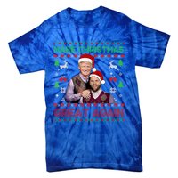 Trump Vance Gift Brothers Make Christmas Great Again Santa Gift Tie-Dye T-Shirt