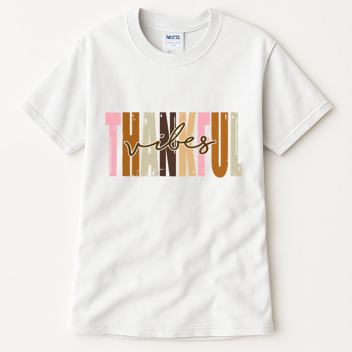 Thankful Vibes Holiday Cute Tall T-Shirt