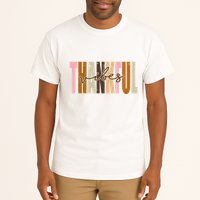 Thankful Vibes Holiday Cute Tall T-Shirt