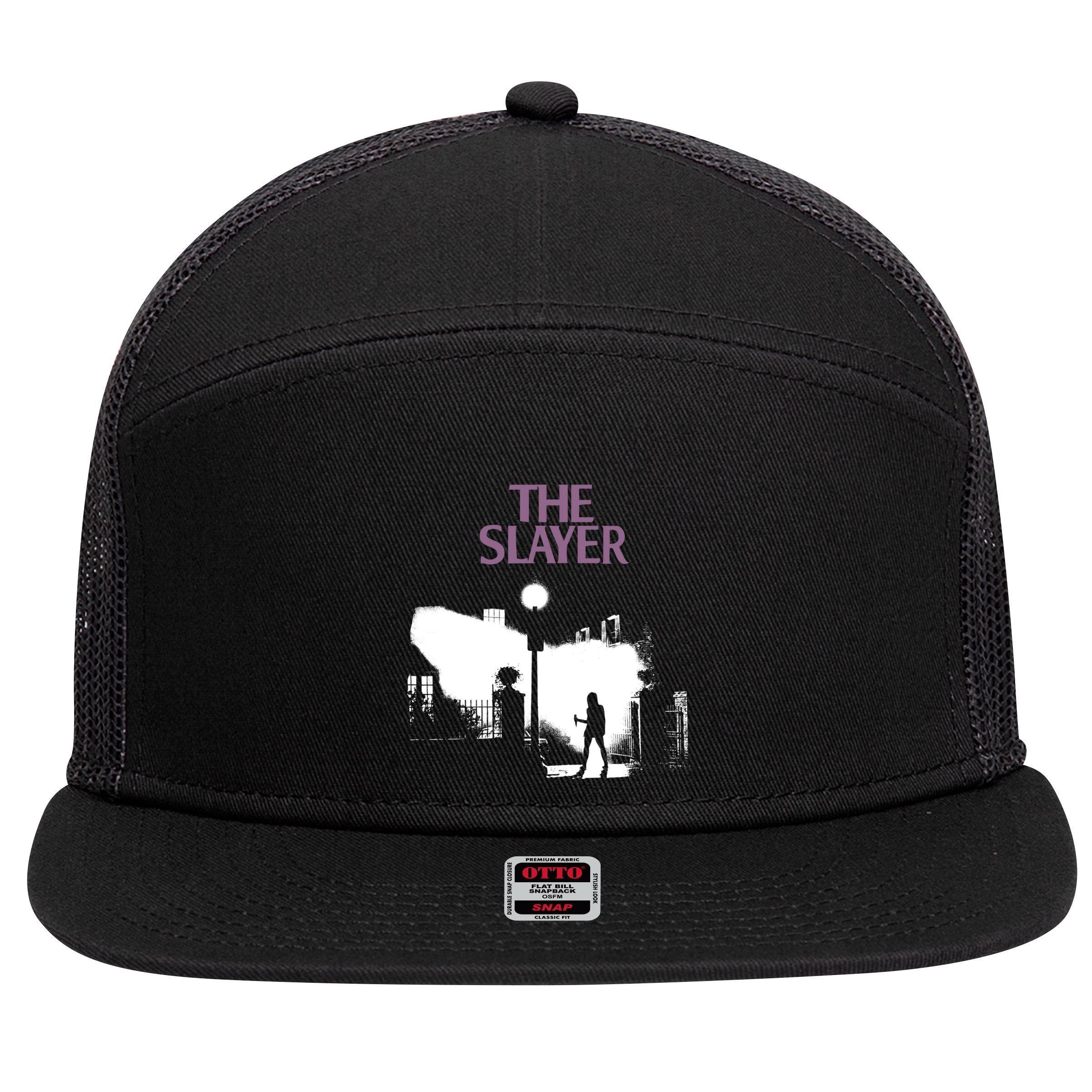 The Vampire Hunter 7 Panel Mesh Trucker Snapback Hat