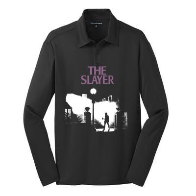 The Vampire Hunter Silk Touch Performance Long Sleeve Polo