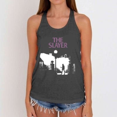 The Vampire Hunter Women's Knotted Racerback Tank