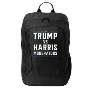 Trump Vs Harris Moderators 2024 Election Debate City Backpack