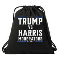 Trump Vs Harris Moderators 2024 Election Debate Drawstring Bag