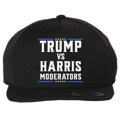 Trump Vs Harris Moderators 2024 Election Debate Wool Snapback Cap