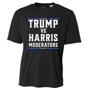 Trump Vs Harris Moderators 2024 Election Debate Premium Cooling Performance Crew T-Shirt