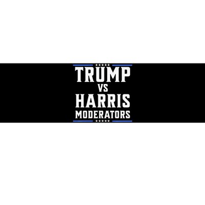 Trump Vs Harris Moderators 2024 Election Debate Premium Bumper Sticker