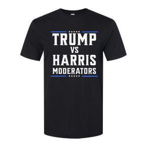 Trump Vs Harris Moderators 2024 Election Debate Premium Softstyle CVC T-Shirt