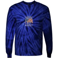 Trump Vance ItS Gonna Take A Felon And A Hillbilly To Fix Tie-Dye Long Sleeve Shirt