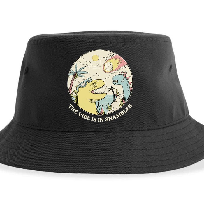 The Vibe Is In Shambles Sustainable Bucket Hat