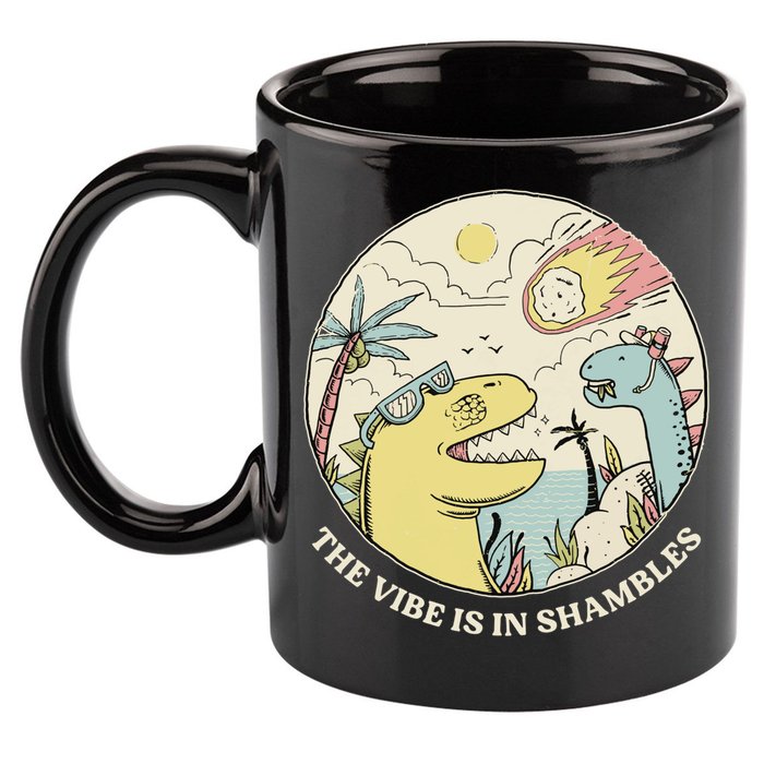 The Vibe Is In Shambles 11oz C Handle Ceramic Mug