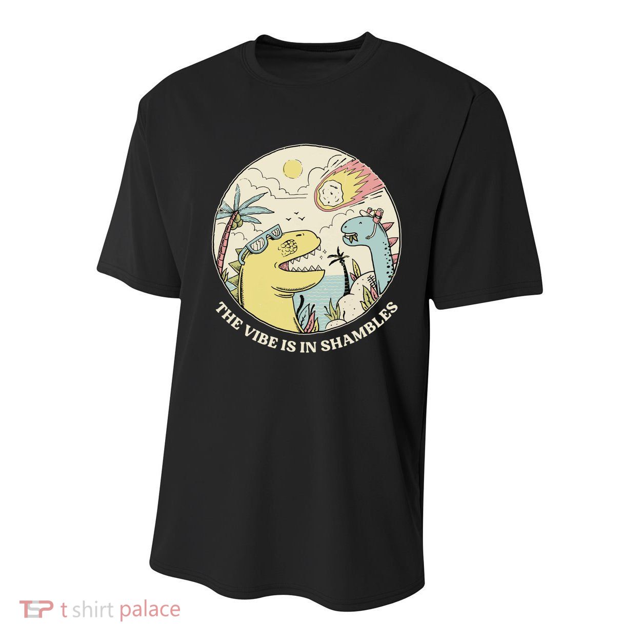 The Vibe Is In Shambles Youth Performance Sprint T-Shirt